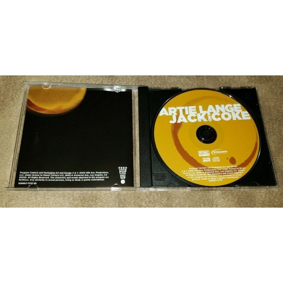 ARTIE LANGE cd JACK AND COKE compact disc howard stern - Picture 8 of 10
